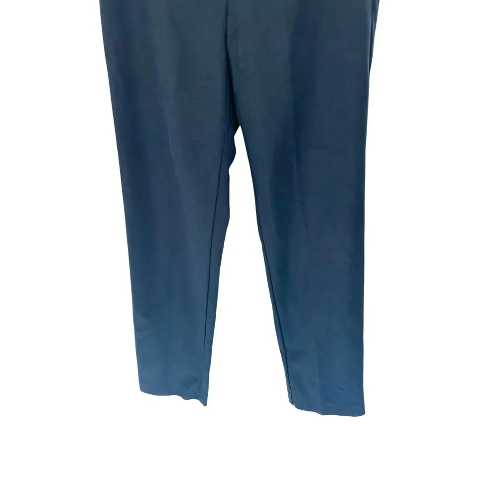 J. Jill‎ Pants Black Basic Casual Work Pull On Stretch Straight Leg Size 8